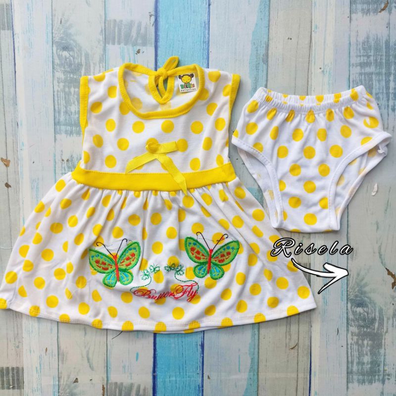 Dress Rok bayi Set 2-24 Bulan