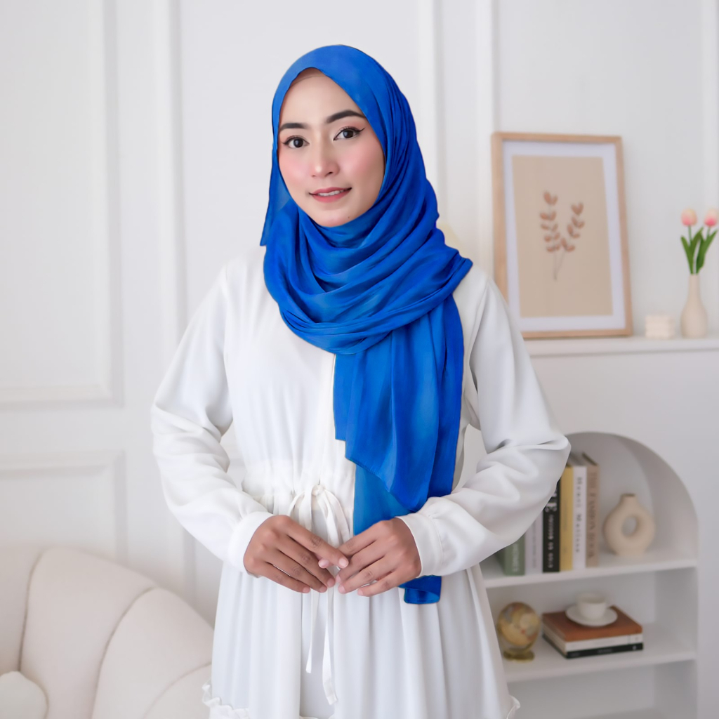 PCS JILBAB PHASMINA SHIMMER GLOSSY PERLENGKAPAN FASHION BUSANA MUSLIM WANITA MS