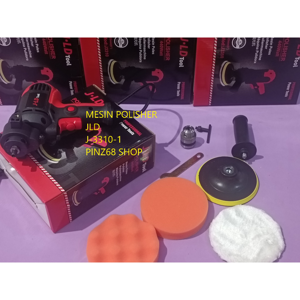 2in1 JLD MESIN POLES POLISHER BOR (MULTIFUNGSI) DAN SET MATA BOR