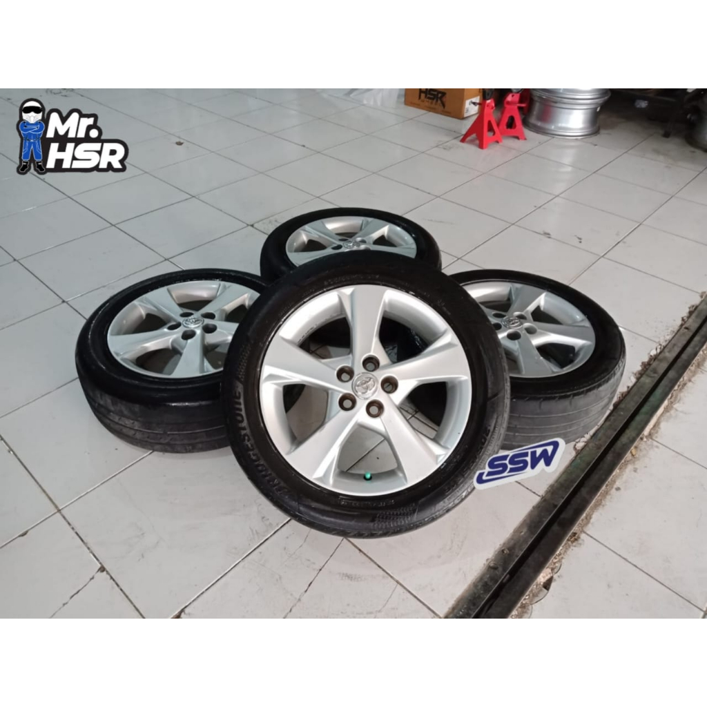 Pelek Original Mobil Oem Toyota Altis Ring 16 Pcd 5x100 PNP Wish Sienta