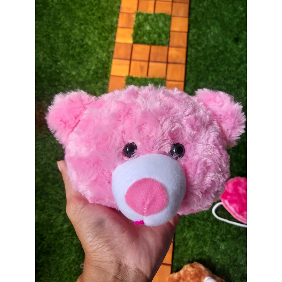 Dompet Wanita, Dompet Koin/ Dompet HP / Tas Boneka Teddy Small