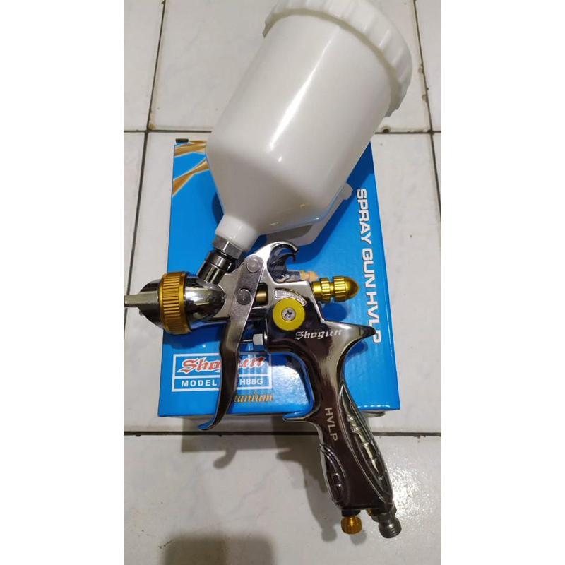 SPRAY GUN HVLP SHOGUN (Tabung atas)