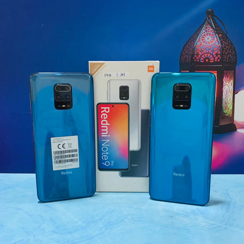XIAOMI REDMI NOTE 9 PRO 8/128GB dan 6/64GB SECOND FULLSET BEKAS GARANSI RESMI