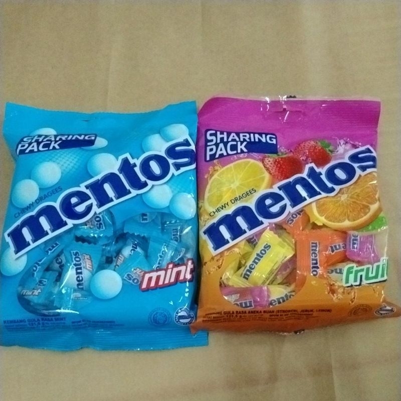 

Mentos mint & fruit 121gr/ 45pc @5g