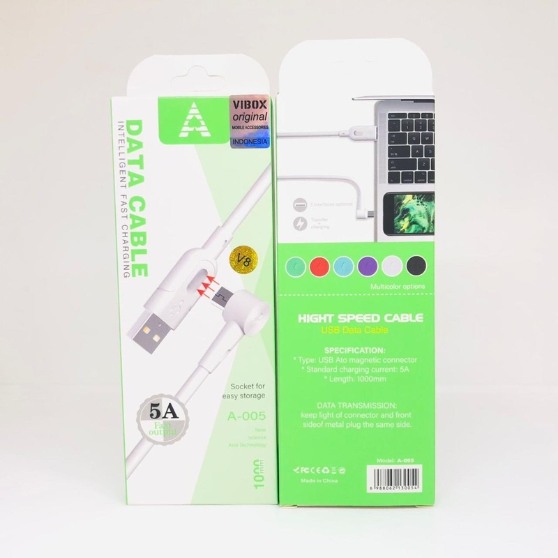 NEW KABEL DATA POWERFULL 5A VIBOX A005 FAST BY SMOLL