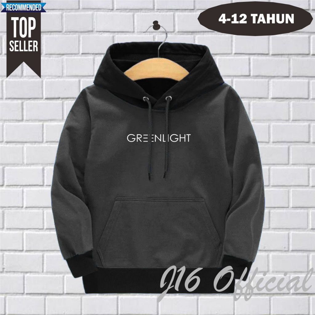 PREMIUM Sweater Hoodie GRLT Anak 3-11 Thn Bahan Tebal Lembut dan Adem