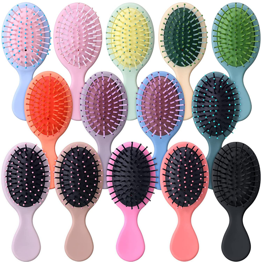 Sisir Rambut Lucu Anti Kusut dan Lepek Bentuk Oval Mini 0911