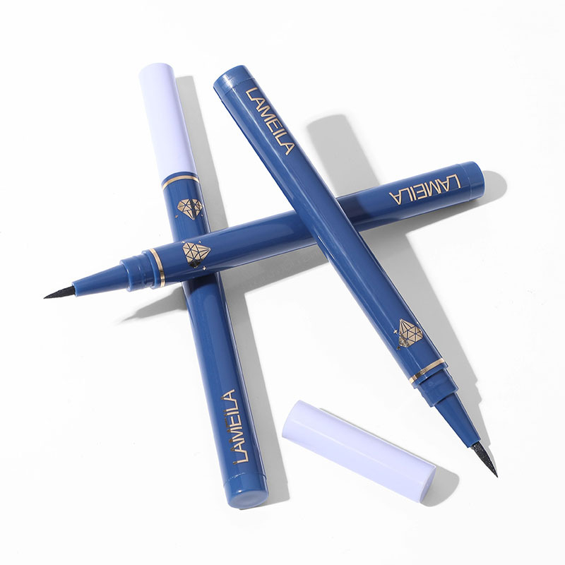 LAMEILA Eyeliner Mata Blue Gold Waterproof And Drable LA131