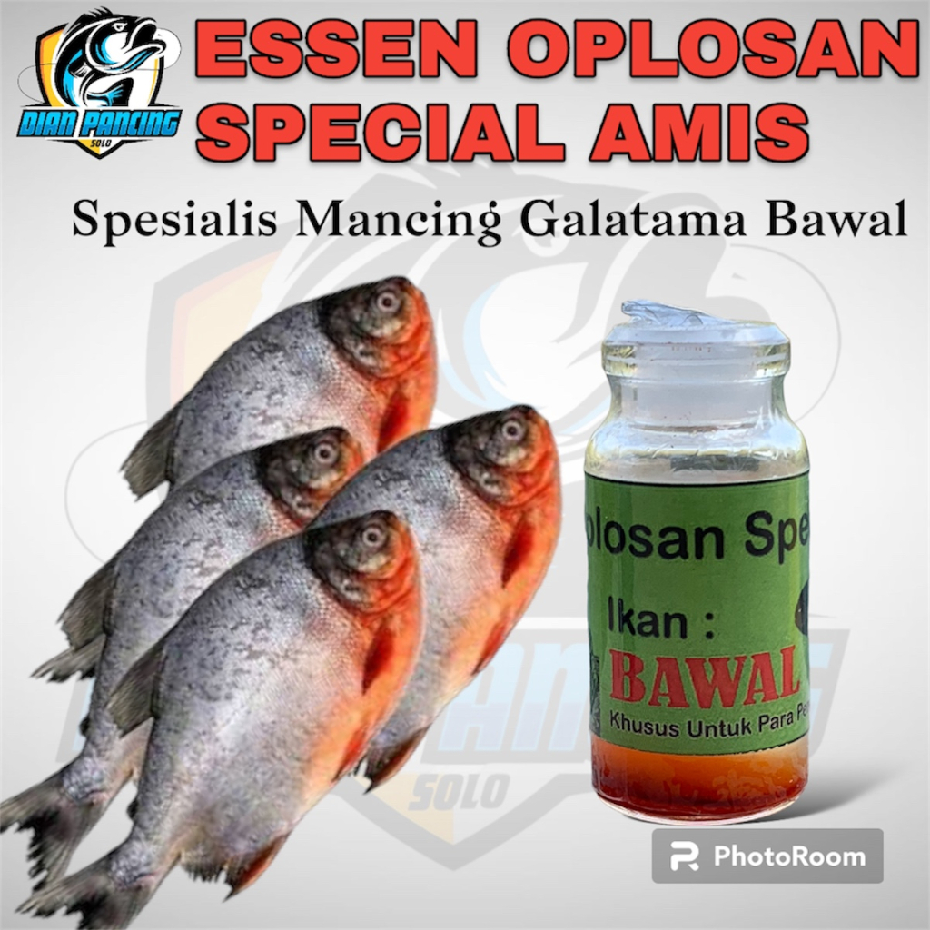 Essen Oplosan Bawal / Essen Bawal / Umpan Ikan Bawal 10 ml