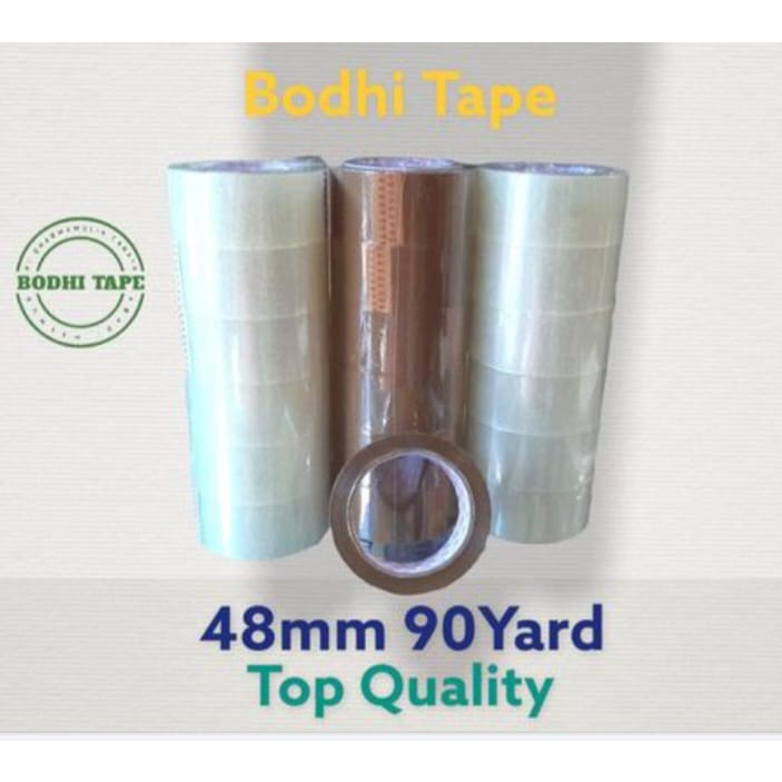 

LAKBAN COKLAT BODHI TAPE 48MM X90 YARD 1 PCS