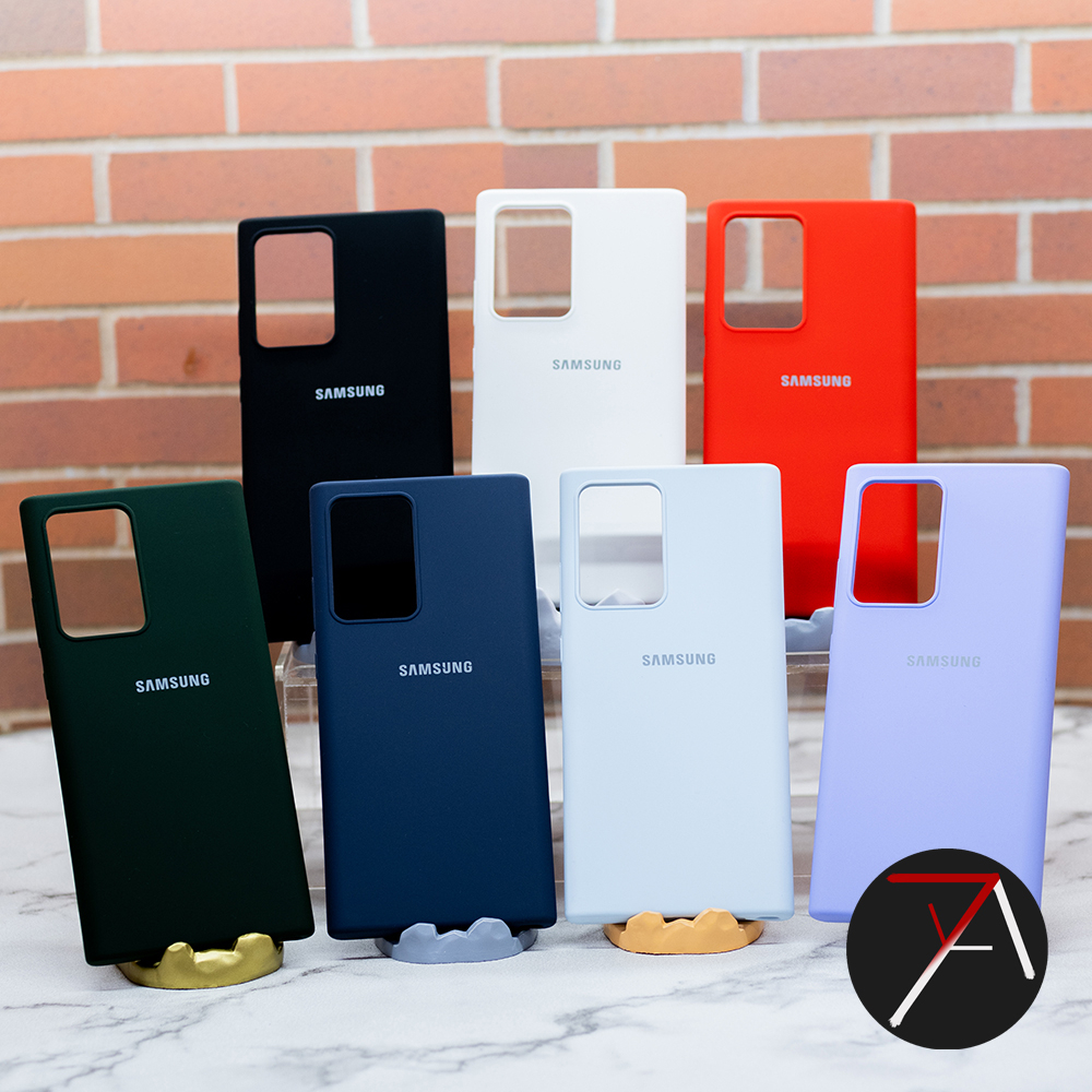 Samsung Galaxy Note 20 Ultra 20Ultra Note20Ultra Silicone Full Cover Soft Case Silikon Original