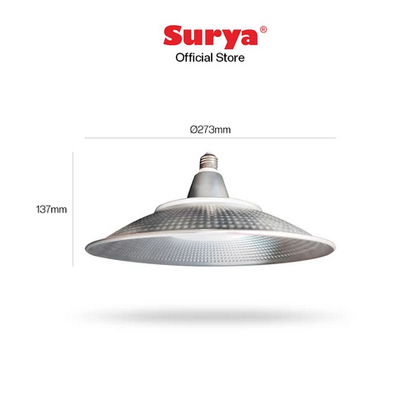 Surya Loop 32 Watt Cahaya Putih / Lampu High Bay LED