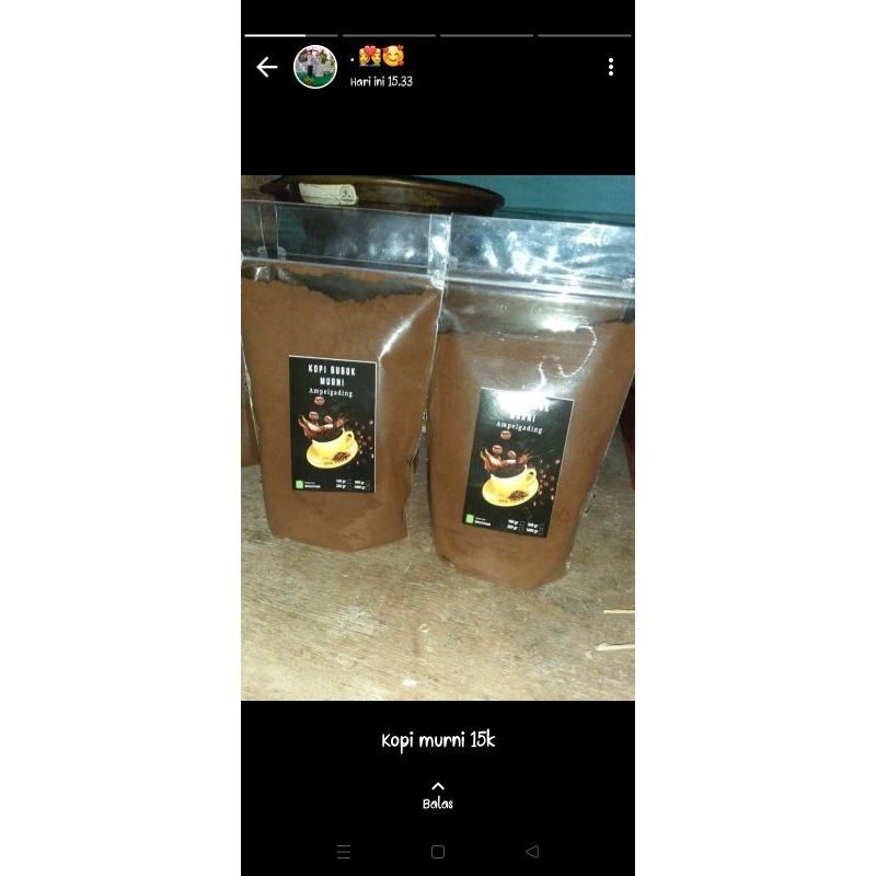 

kopi bubuk murni