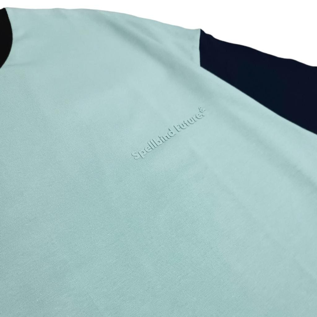 Spellbind Color Block Basic Oversize Type 1 - Aqua