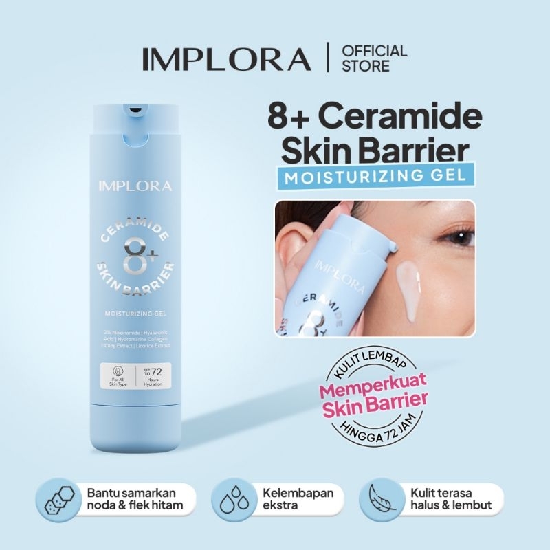 IMPLORA 8+ Ceramide Skin Barrier Moisturizing Gel