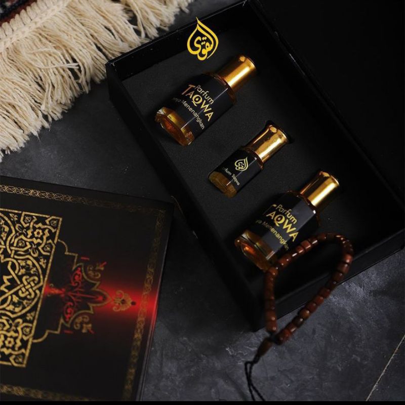 {Beli 1 Gratis 2} Parfum Taqwa Jafaron Merah | Parfum Sholat Jafaron Merah 12ml Non Alcohol