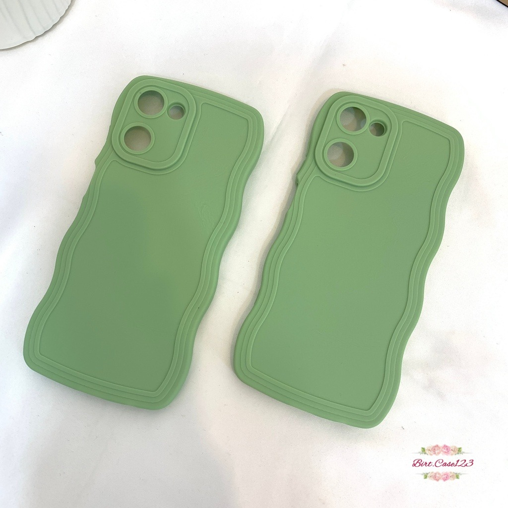 CASE SOFTCASE  GELOMBANG WAVY PROCAMERA MACARON SAMSUNG A24 5G BC8053