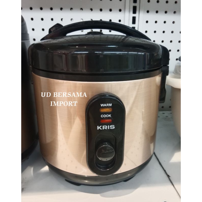 Rice Cooker 1L Dengan Pot Stainless/Alat Penanak Nasi KRIS