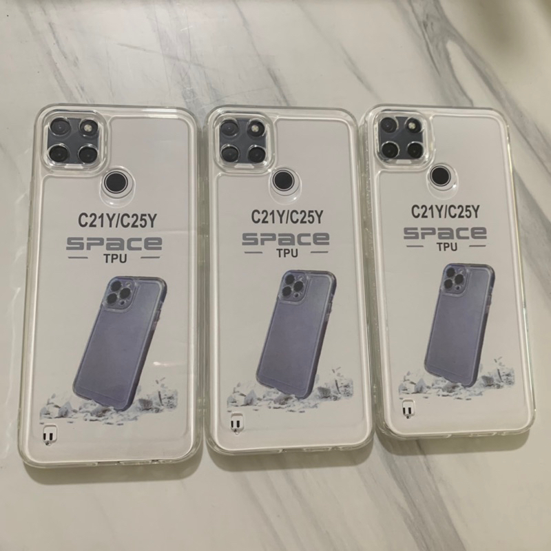 Softcase Realme C20 C11 2021 Realme C21 Realme C21Y - Case Clear Bening Space Tpu - UA