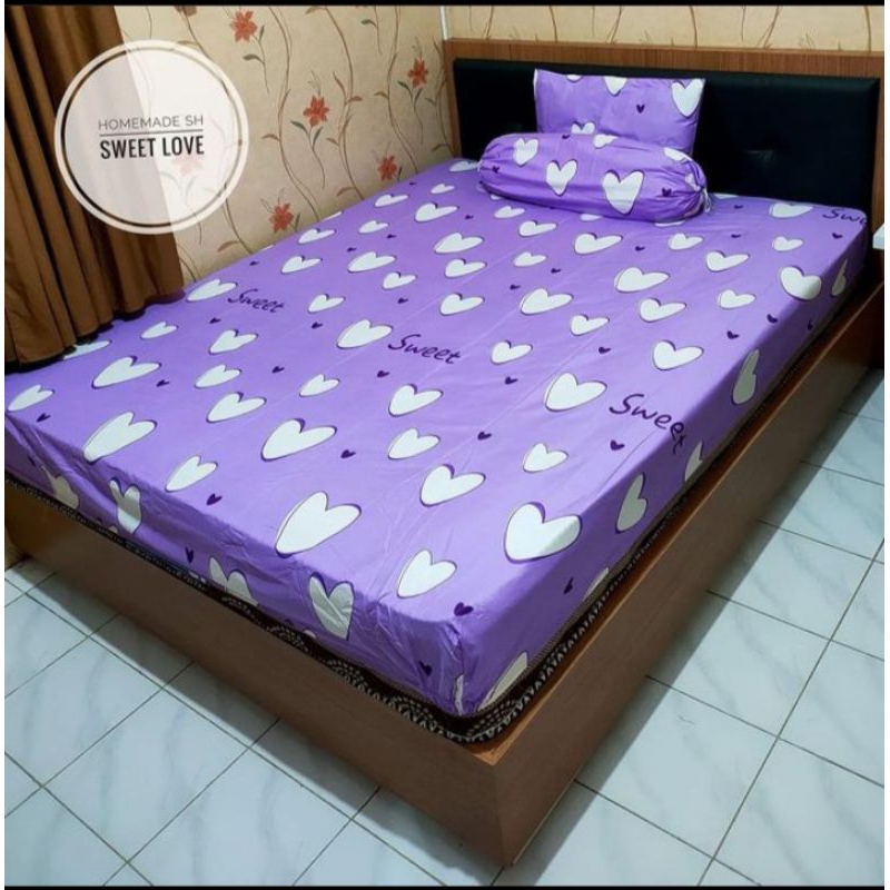 SPREI POLOS AESTHETIC KOTAK 180 ,160 , 120 HOME MADE