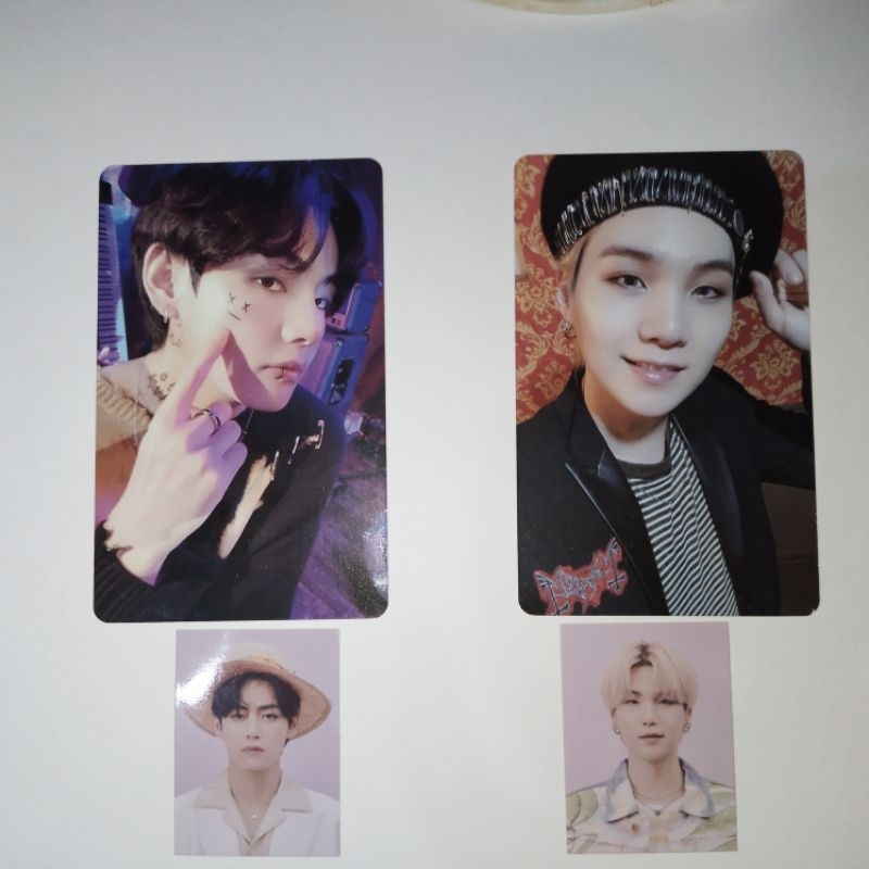 Photocard pc taehyung v suga bts sg22