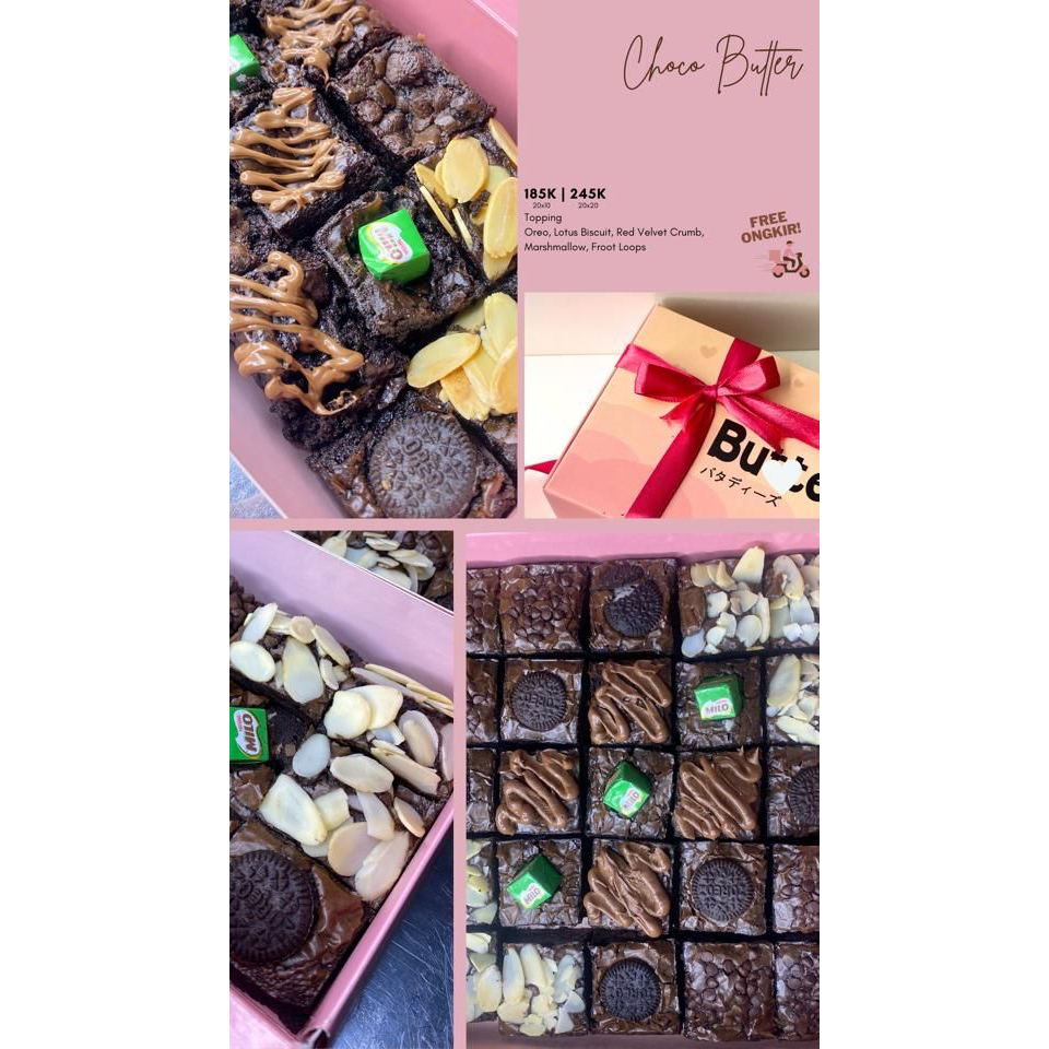 

Choco Butter Brownies Premium Surabaya