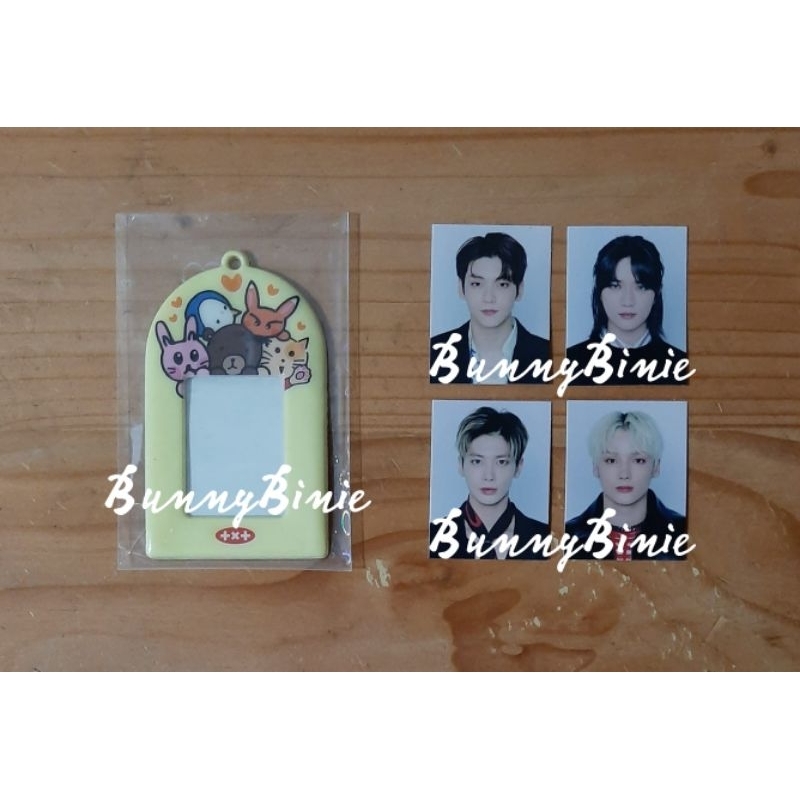 (WAJIB BACA DESK)txt deco kit id photo soobin, beomgyu, taehyun, hueningkai pc holder deco kit