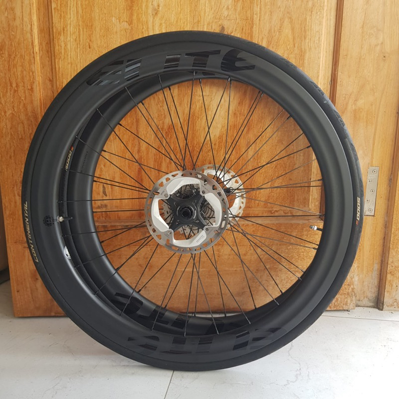 wheelset carbon elite disc 50mm sapim cx ray