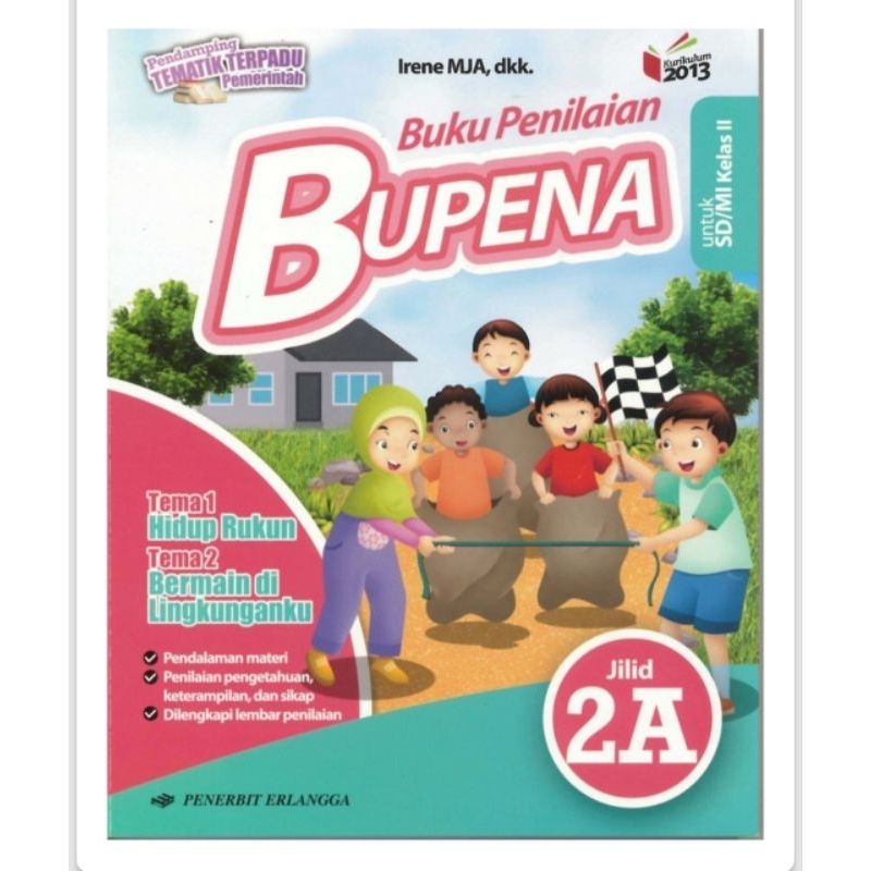 

BUPENA SD 2A kurikulum 2013/K13 original