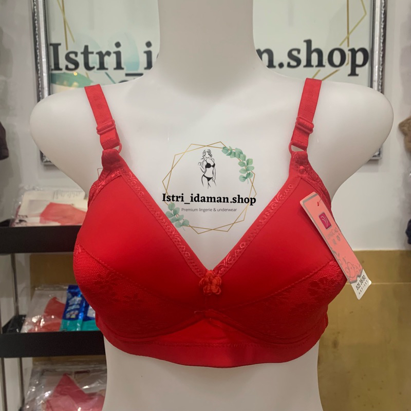 BH Lingcao C1 ORI size 36-42/ CUP BESAR / Kait 3 / Tanpa Kawat /Pilih Warna / Bra Lingcao BH Lingcao