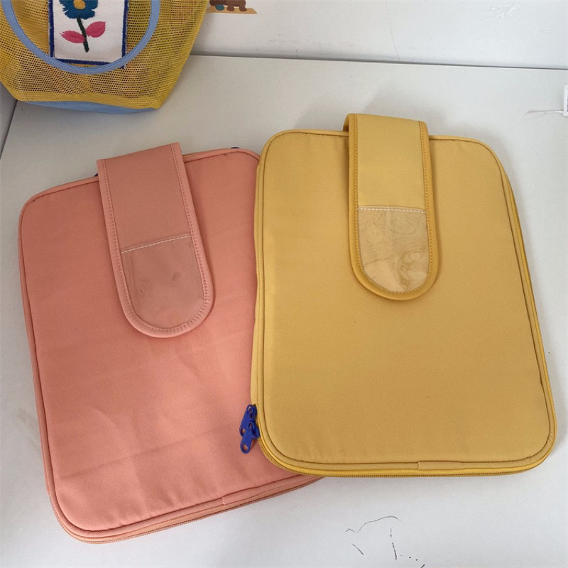 sleeve tablet ipad laptop 11 dan 13 inch tas kain PVC lucu ala korea sarung pouch tebal premium berkualitas TL20