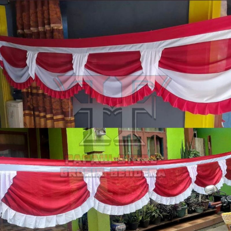 BACKGROUND PANGGUNG ABUTAI/KAIN PELAMINAN