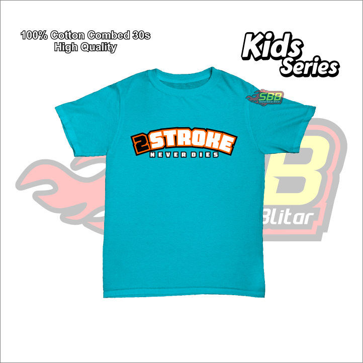 Baju Kaos Anak 2 Stroke Katun Combed DTF soundbalapblitar