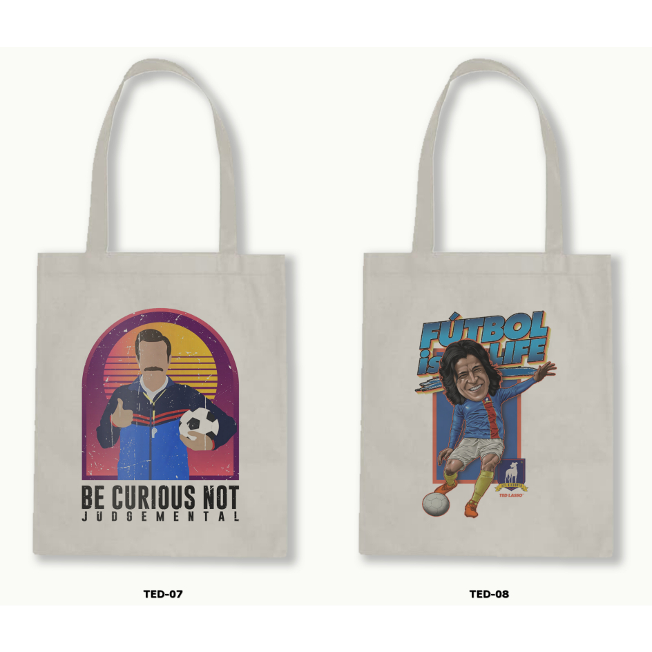 TOTE BAG BLACU  - TED LASSO