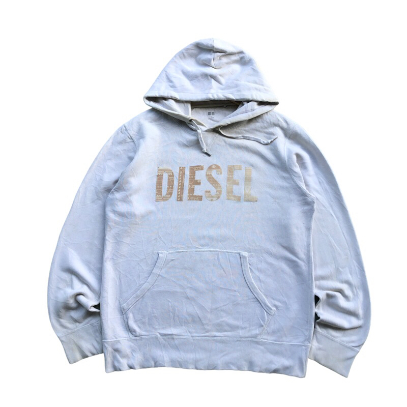 Jaket jumper jemper Hoodie uniqlo putih gambar #trz166 original brand asli ori murah