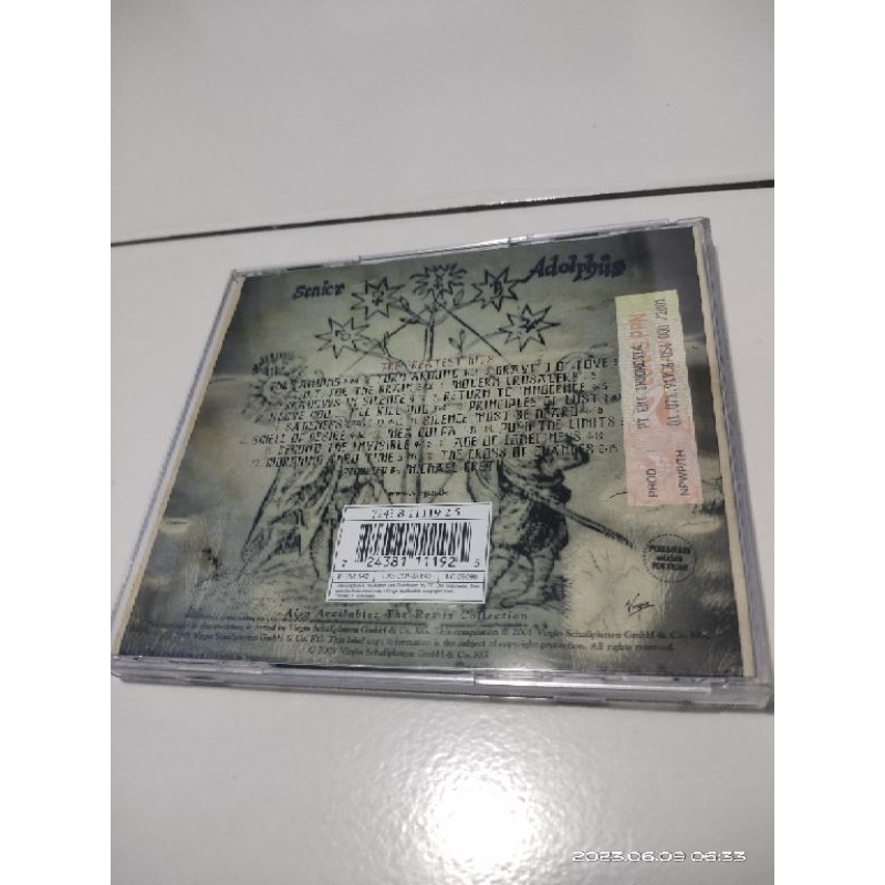 kaset CD enigma / greatest hits