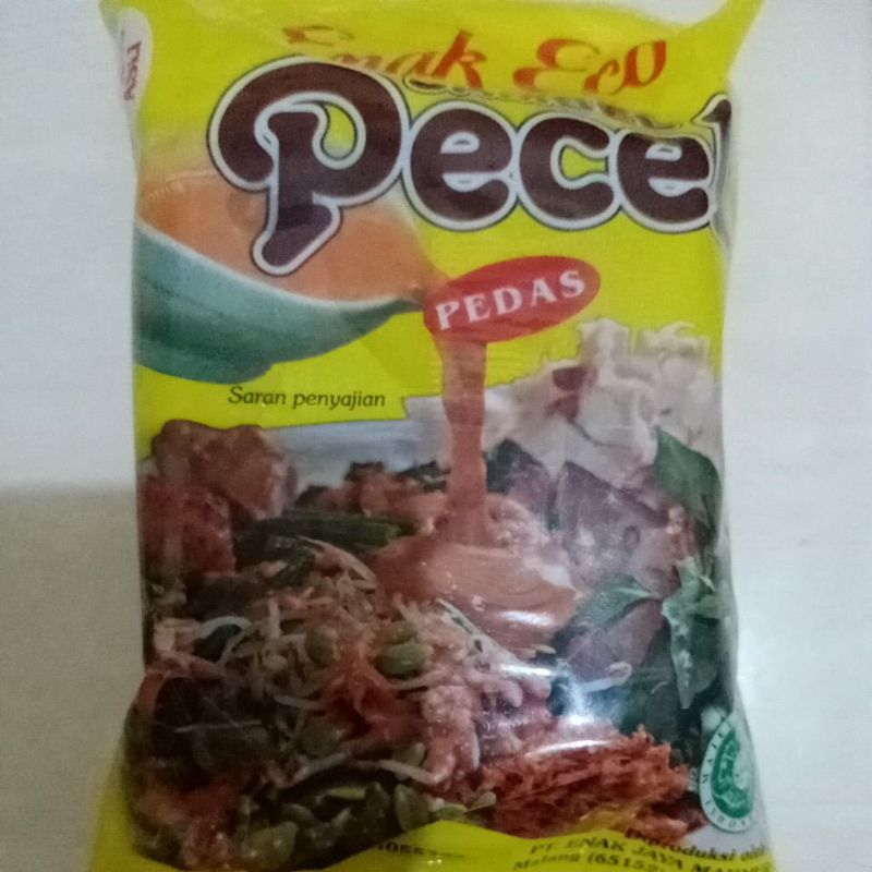 

Pecel kotak pedas 185gr