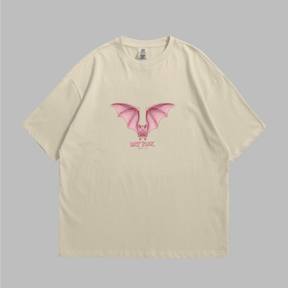 Sufine Cotton Oversized Tshirt Bat 16- Kaos Oversized