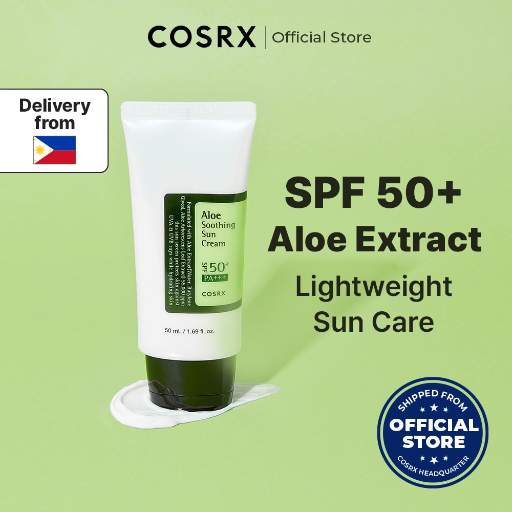 COSRX Aloe Soothing Sun Cream SPF50+/ PA+++ 50ML COSRX Sunscreen