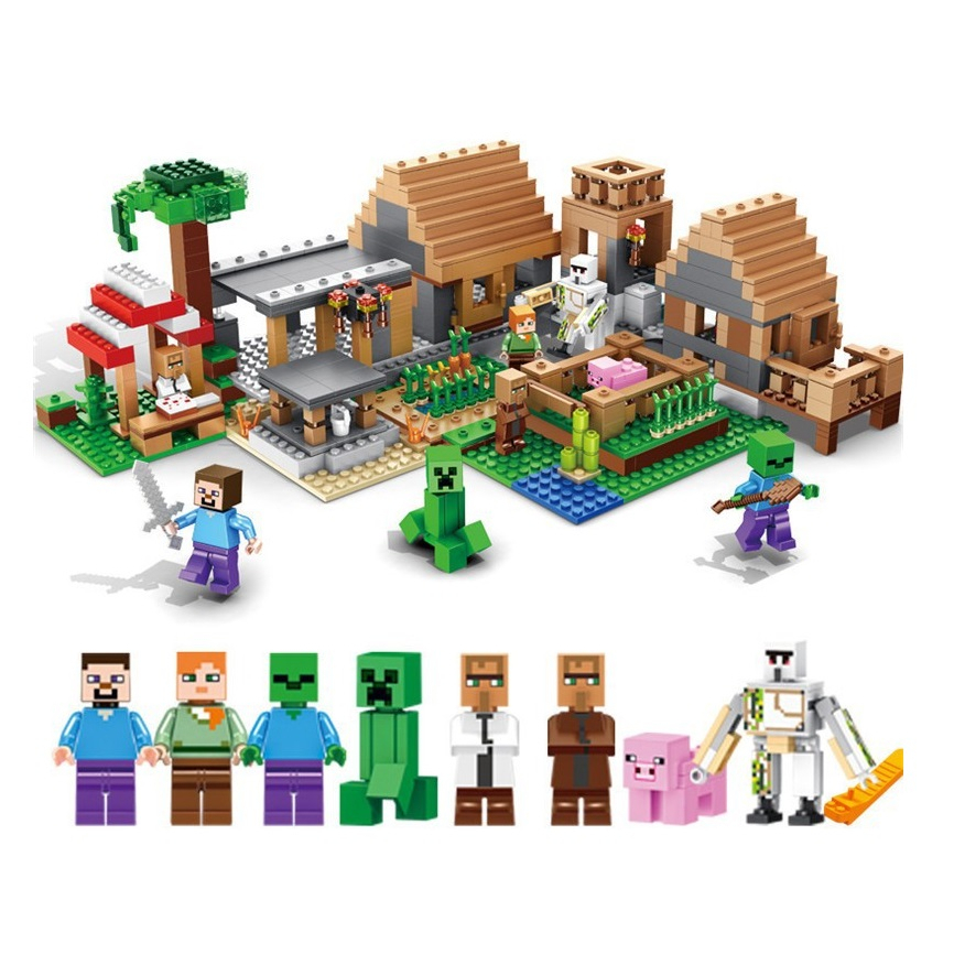 MAINAN ANAK FIGURE DIY ZOMBIE VS PLANT NEW EDITION EDUKASI ZOMBIES MYHOMW WORLD ROBLOX SUSUN RUMAH V