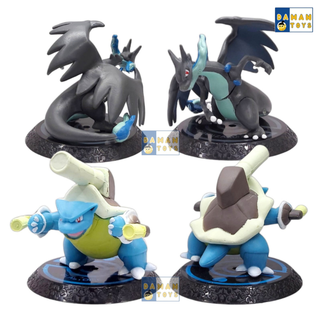 Mainan Action Figure Pokemon Legendaris Charizard Mewtwo Venusaur Blastoise