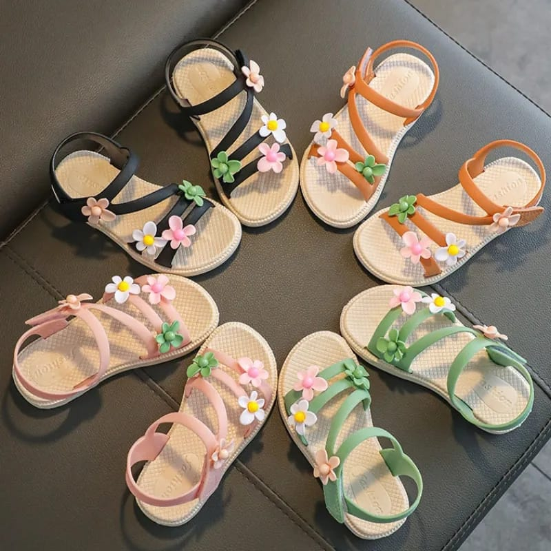 Sepatu Sendal Anak Sandal Jelly Flower Terbaru