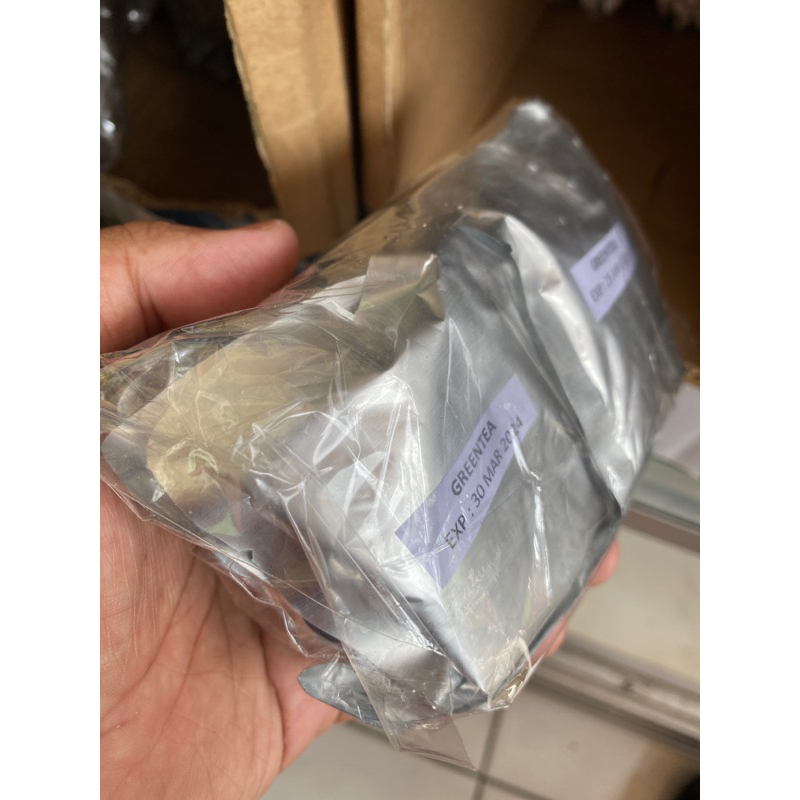 

bubuk Greentea tea serbuk minuman premium 18gr