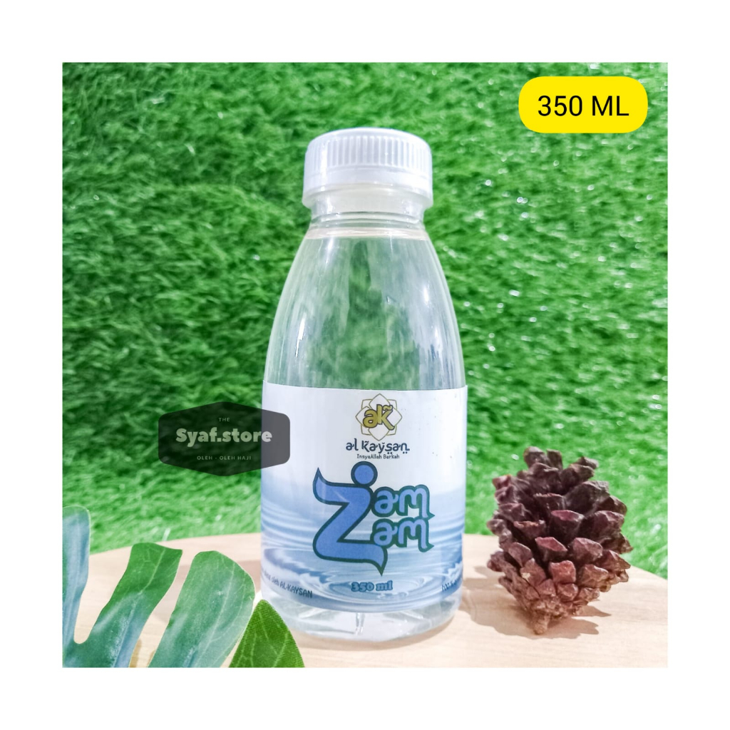 

Air zam zam ASLI ORIGINAL MEKKAH 350 ml