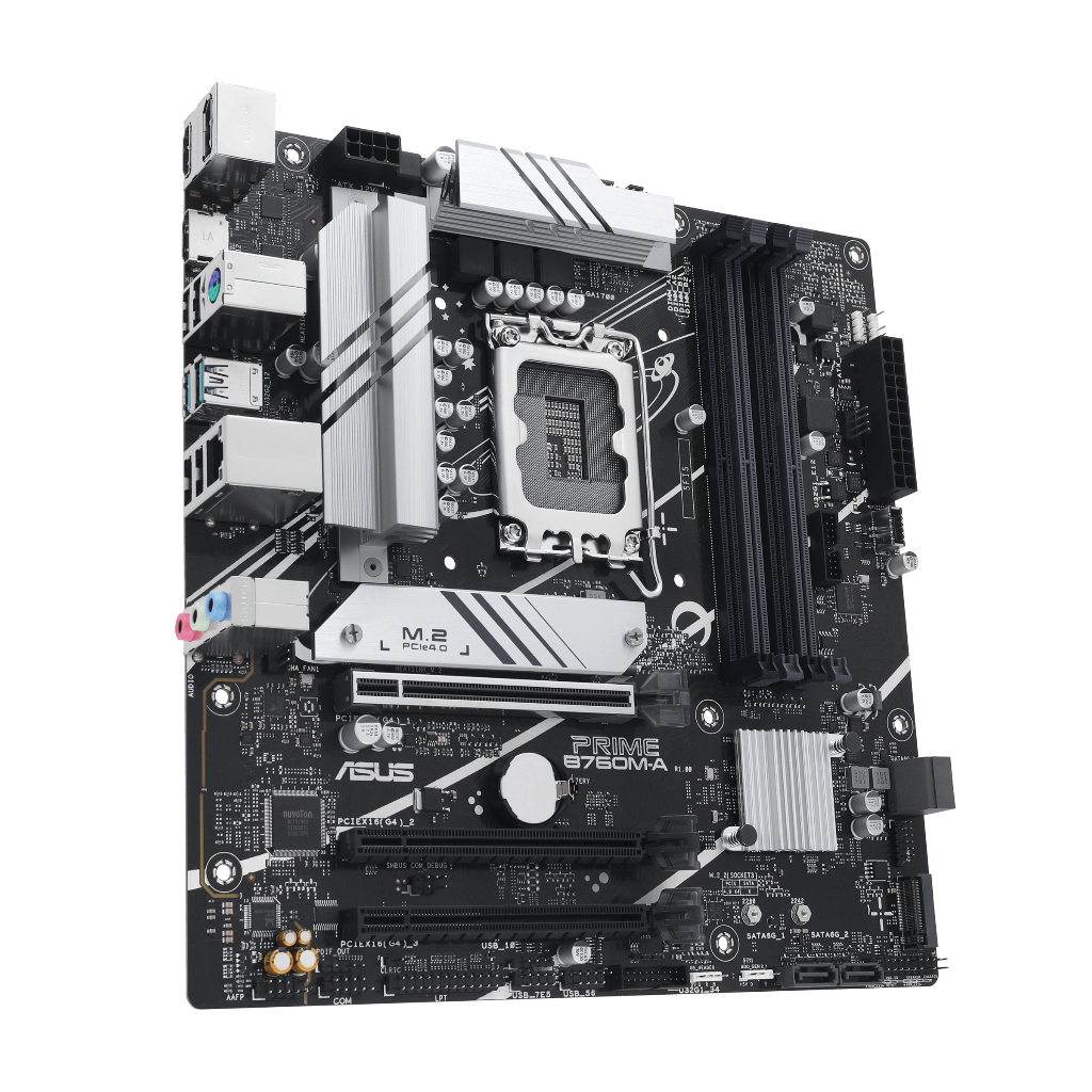 Asus PRIME B760M-A (LGA1700, B760, DDR5, USB3.2 Type-C, SATA3)