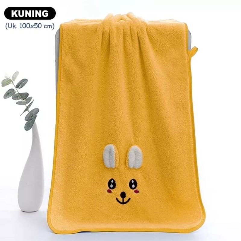 Medan Termurah Lembut dan sangat menyerap Handuk mandi Baby lucu 100x50cm