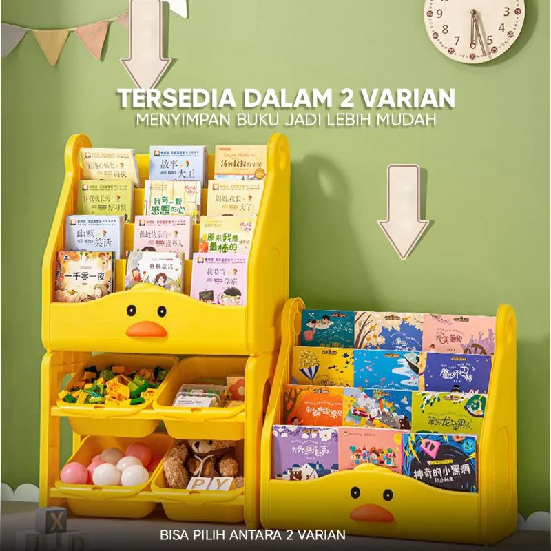 Rak buku anak rak buku bebek rak buku anak