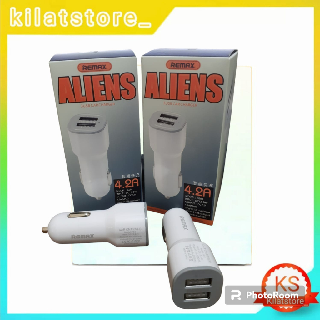 Car Charger/Saver Remax Aliens G201 4,2A 2usb