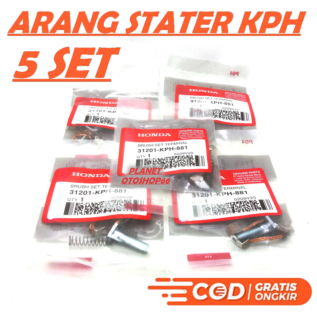 5 SET ARANG STATER KPH HONDA KARISMA / KHARISMA / SUPRA X 125 / MEGAPRO NEW / VERZA / CB150 / CBR 15