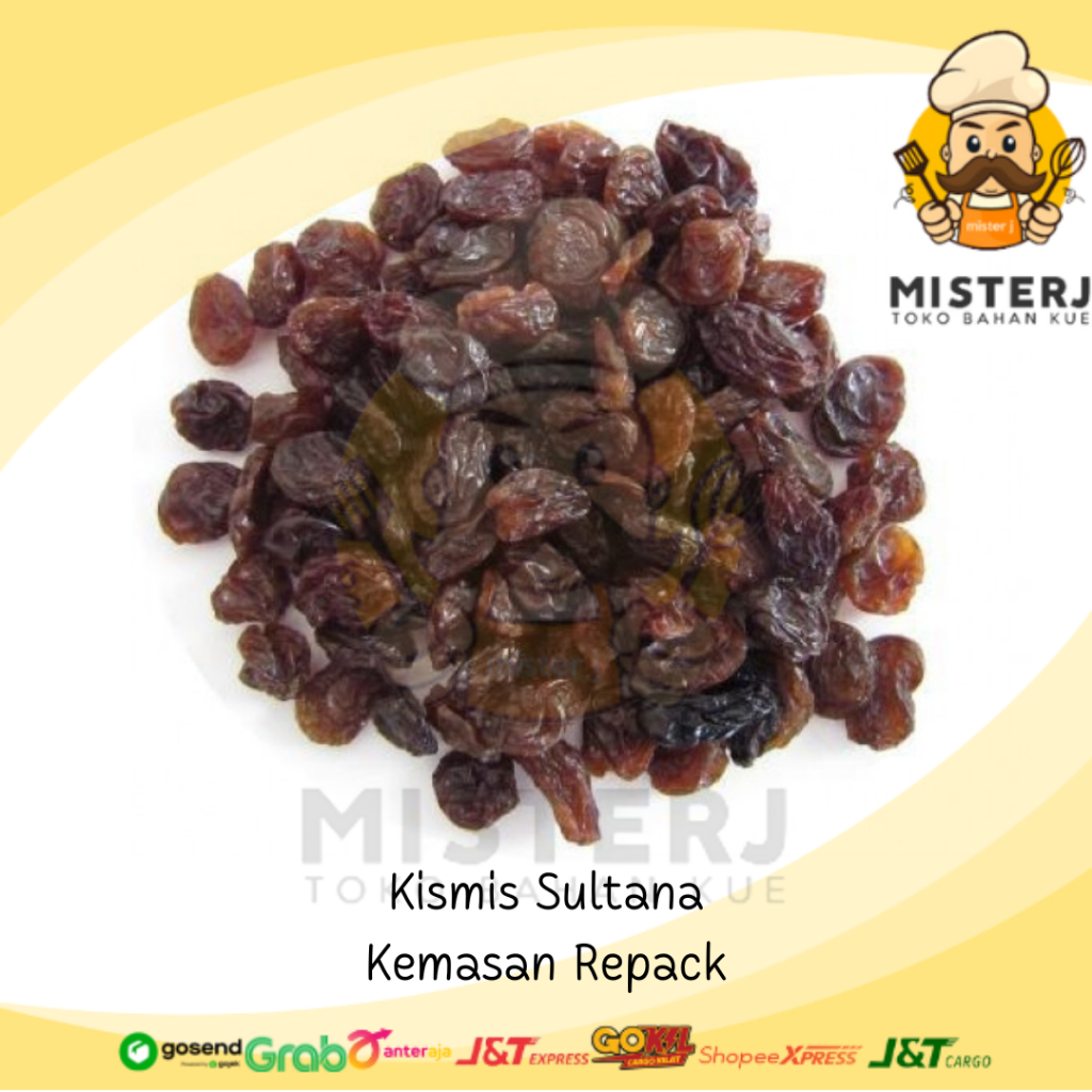 

Sultana Raisin | 250 Gram | 500 Gram | 1 Kg | Kismis Raisin Sultana | Sultana Kismis Premium